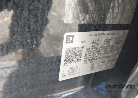 2020 GMC Sierra 1500 4Wd Short Box Denali z USA, uszkodzony, nr VIN 1GTU9FEL1LZ226061